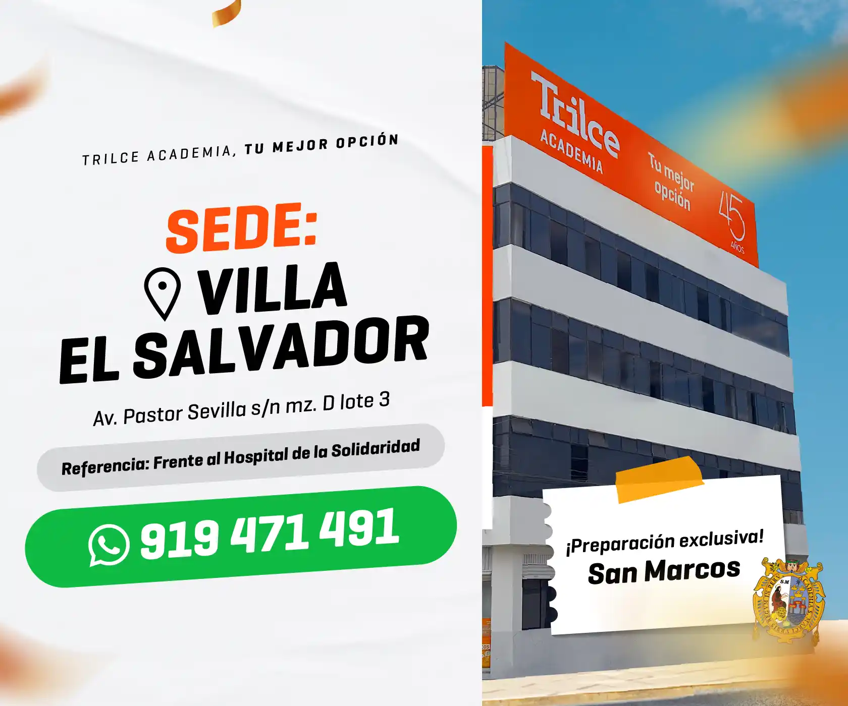 Sede VES - SAN MARCOS - Trilce 2025