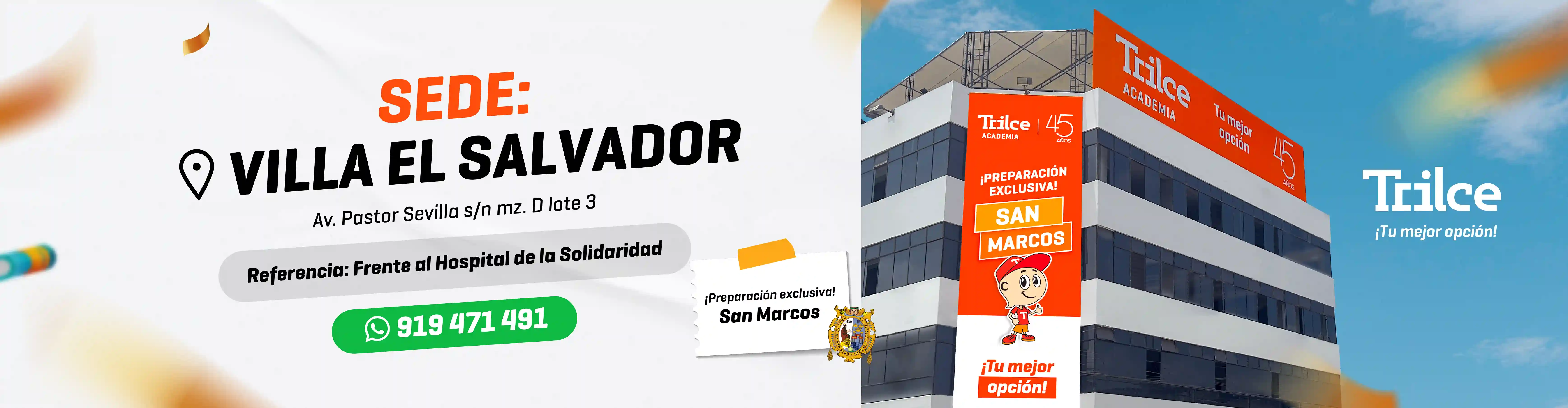 Sede VES - SAN MARCOS - Trilce 2025