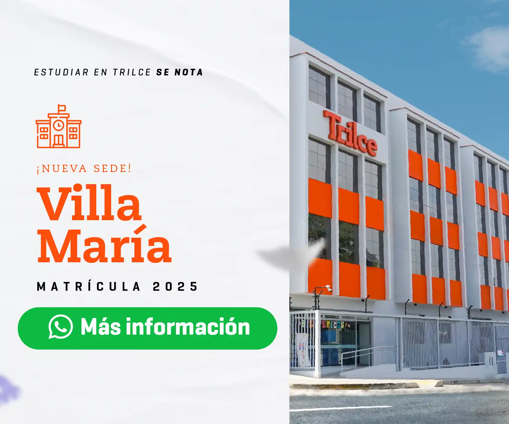 NUEVA SEDE VILLA MARÍA - COLEGIOS TRILCE