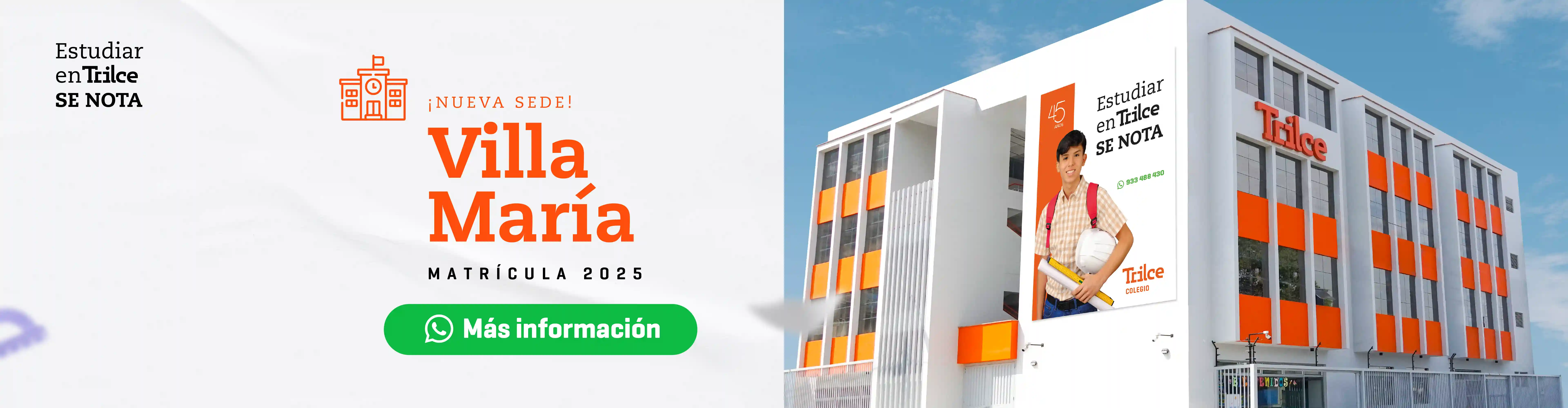 NUEVA SEDE VILLA MARÍA - COLEGIOS TRILCE