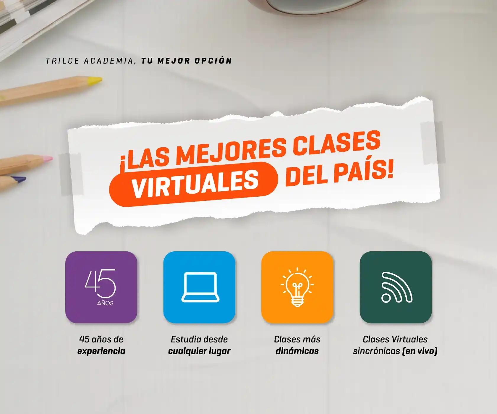 Clases Virtuales Trilce - Trilce 2025 - Trilce Academia