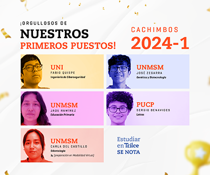 Primeros puestos - Colegios Trilce 2025