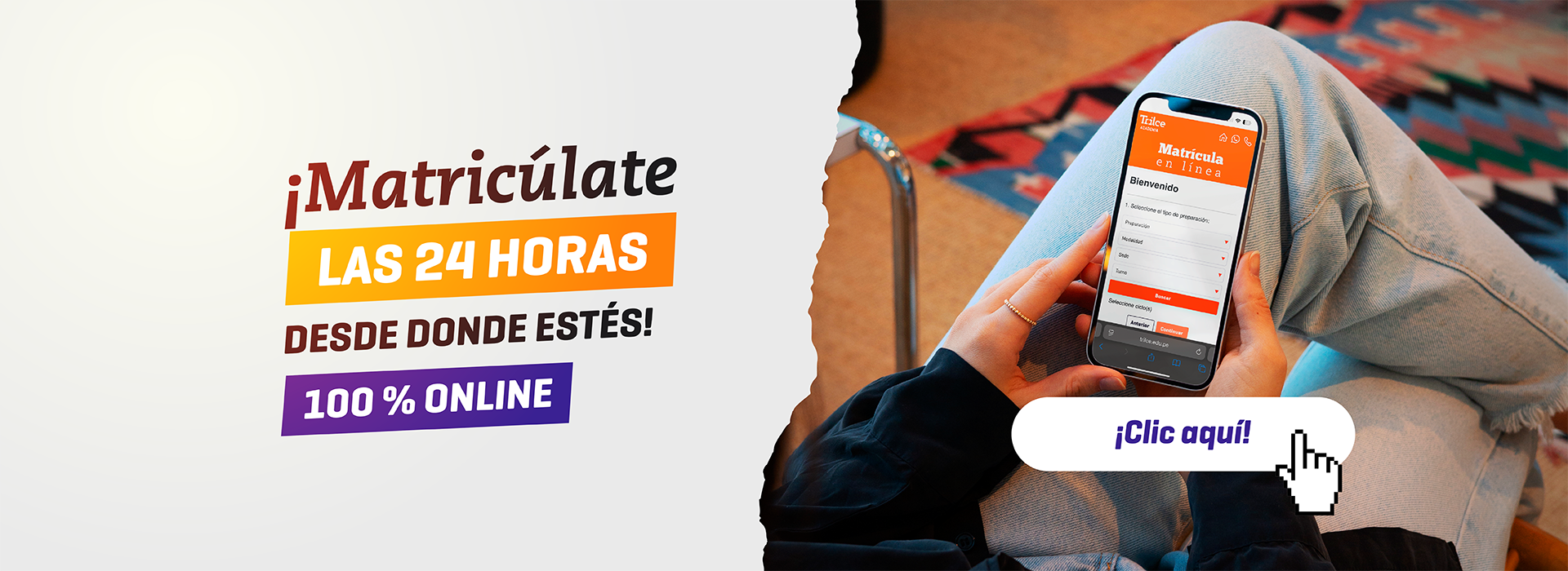 Banner Matrícula Online