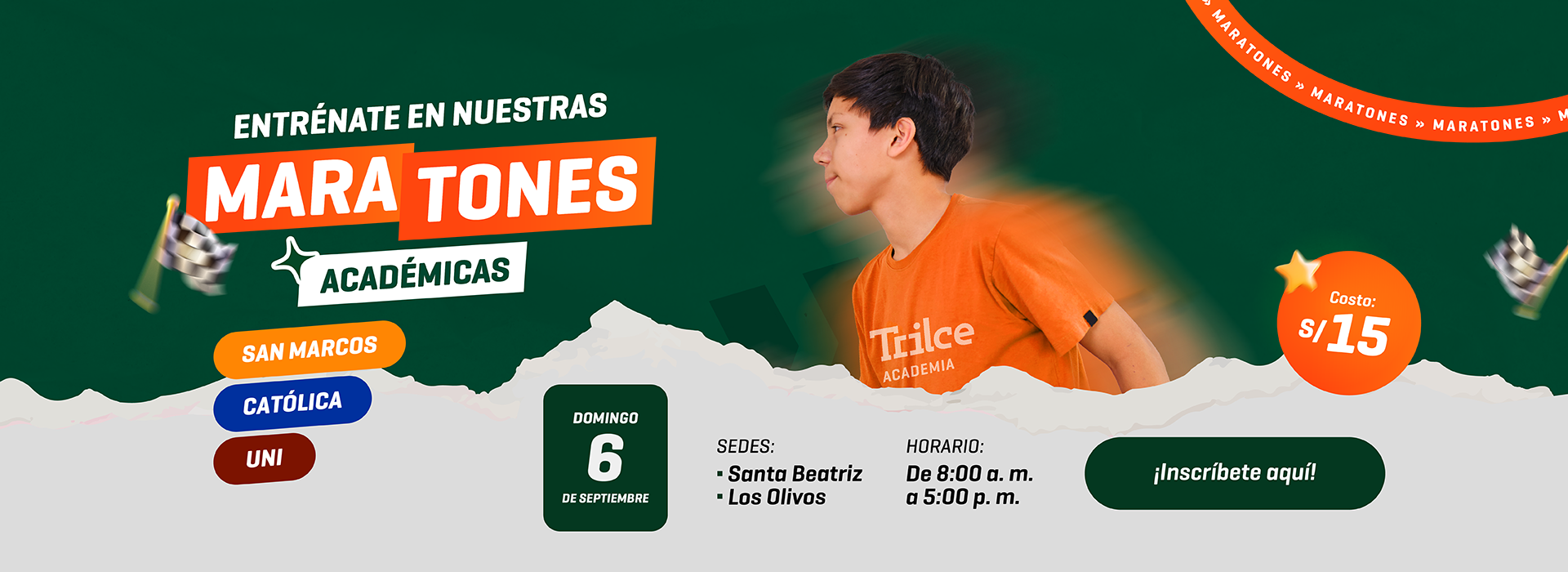 Banner Maratones 2026