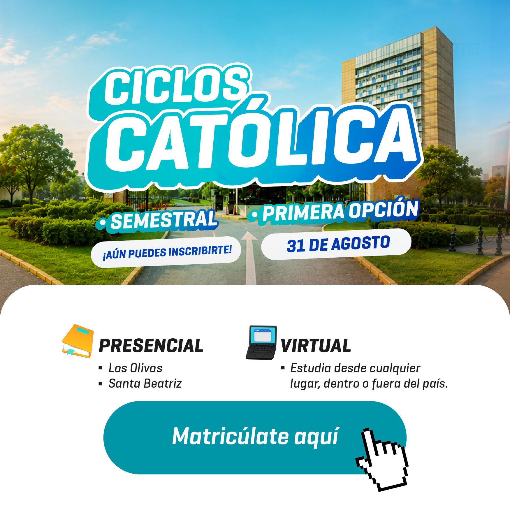 Banners Católica 2026