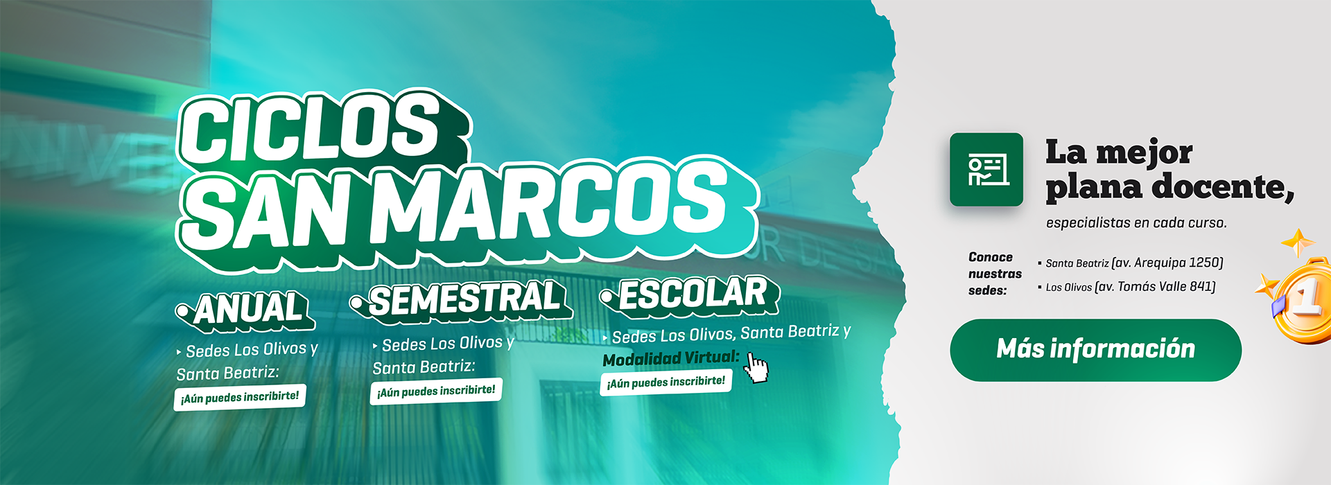 Banners San Marcos 2026