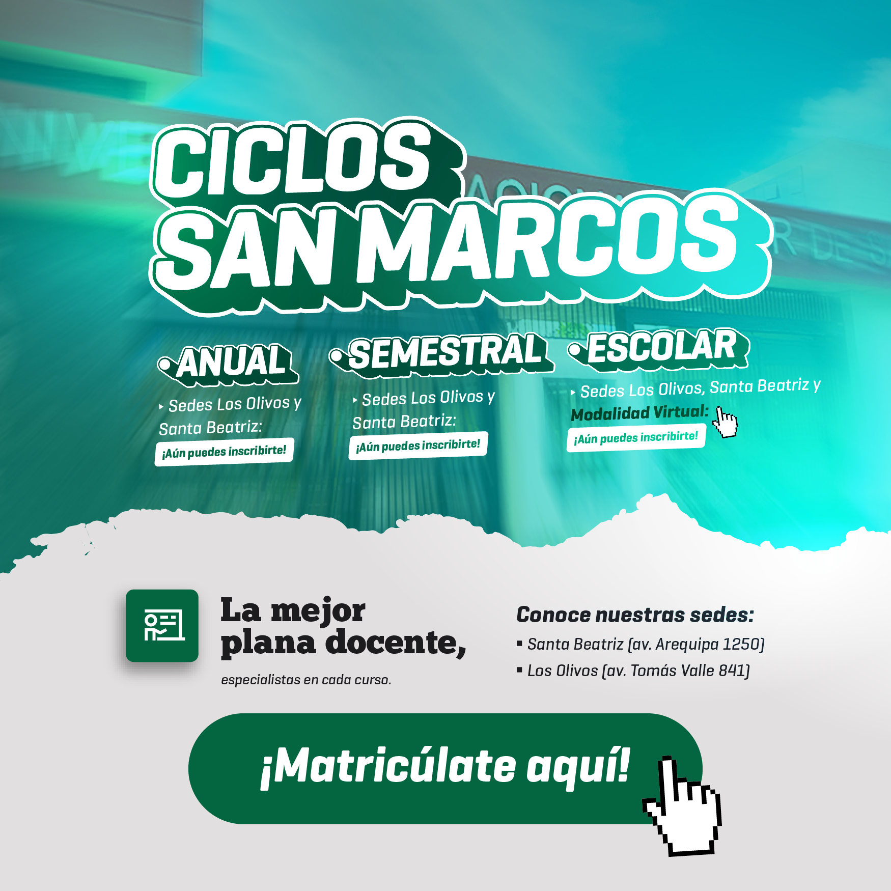 Preparacion San Marcos 2026