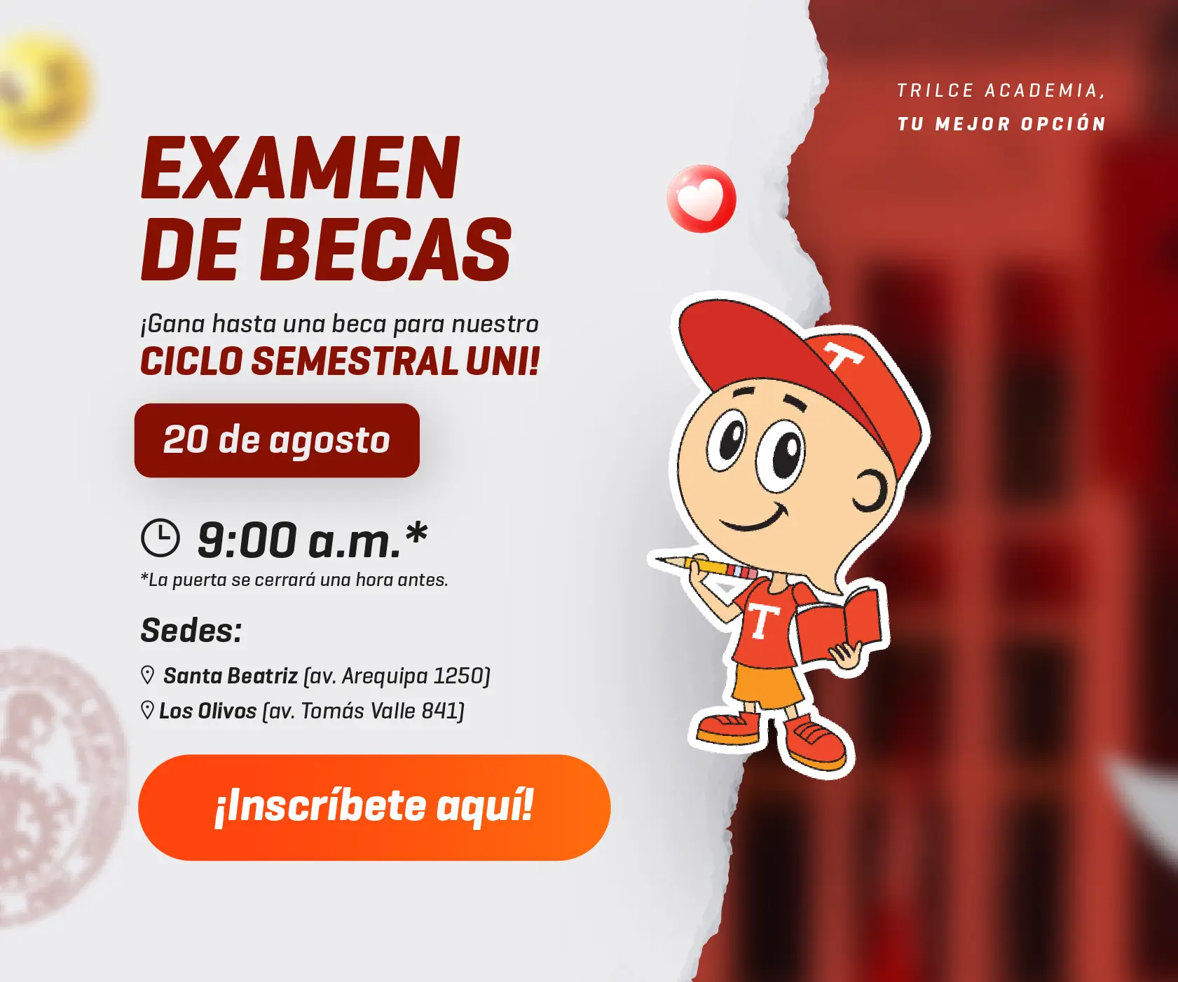 EXAMEN DE BECAS UNI 2025