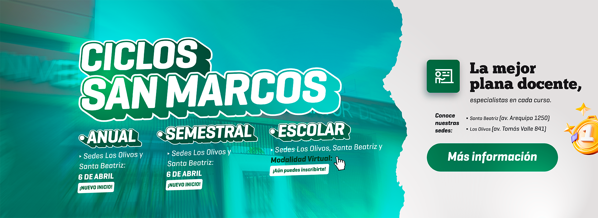 Banners San Marcos 2026