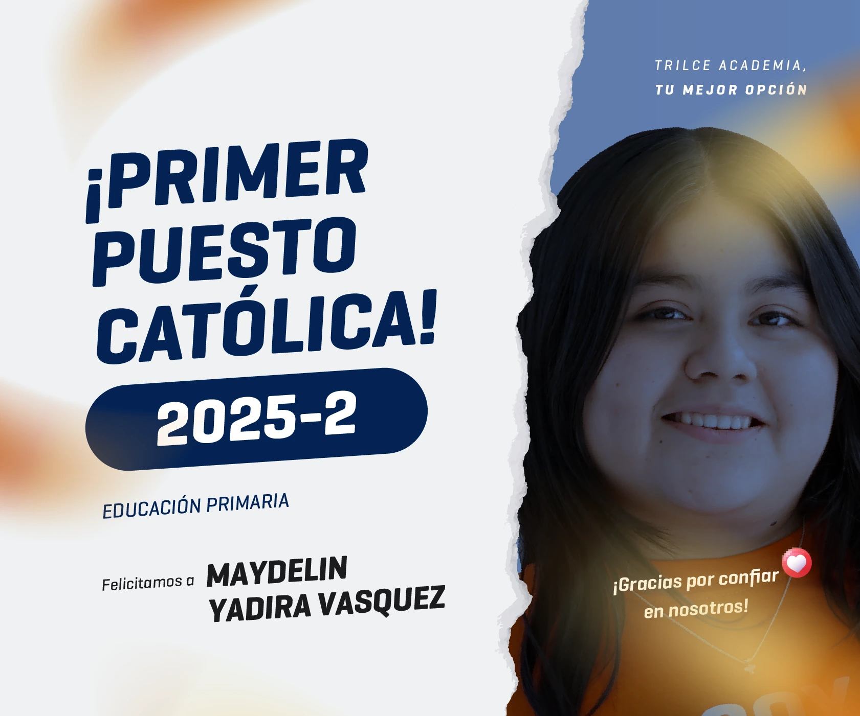 PRIMER PUESTO CATOLICA