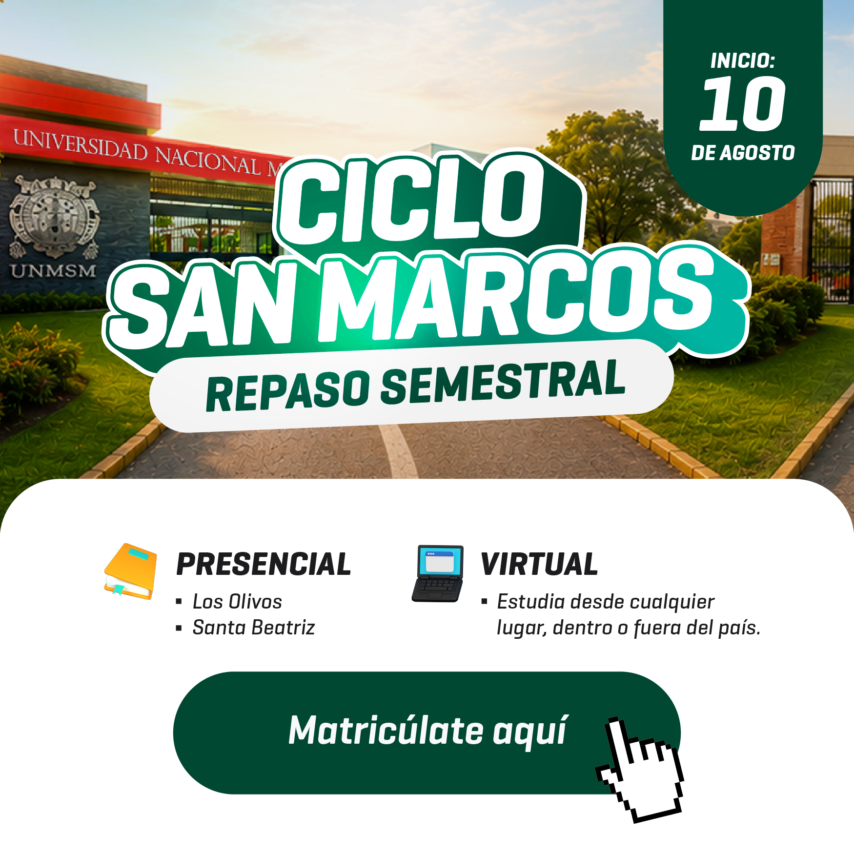 Preparacion San Marcos 2026