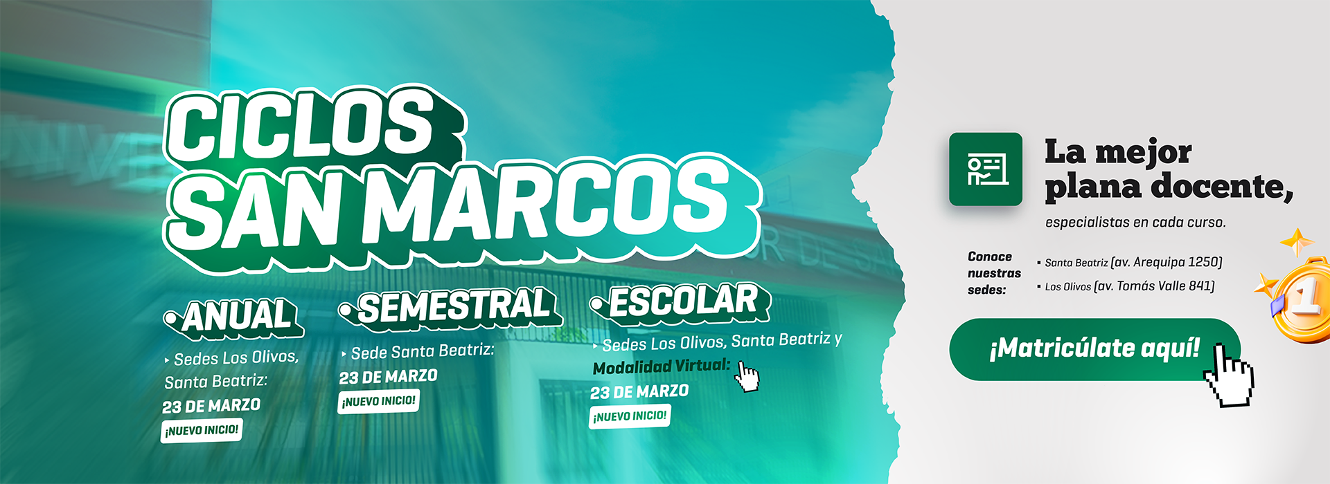 Preparacion San Marcos 2026