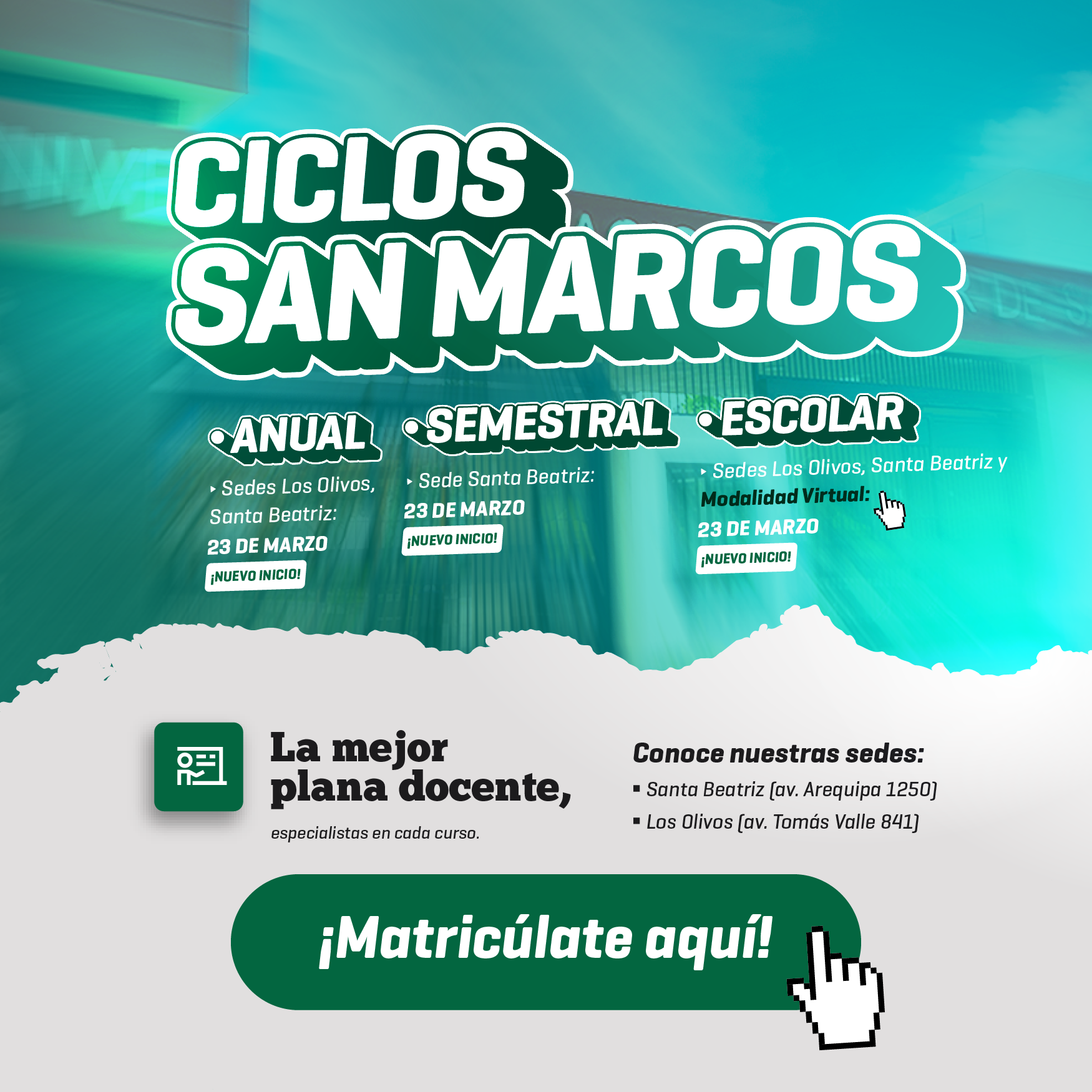 Preparacion San Marcos 2026
