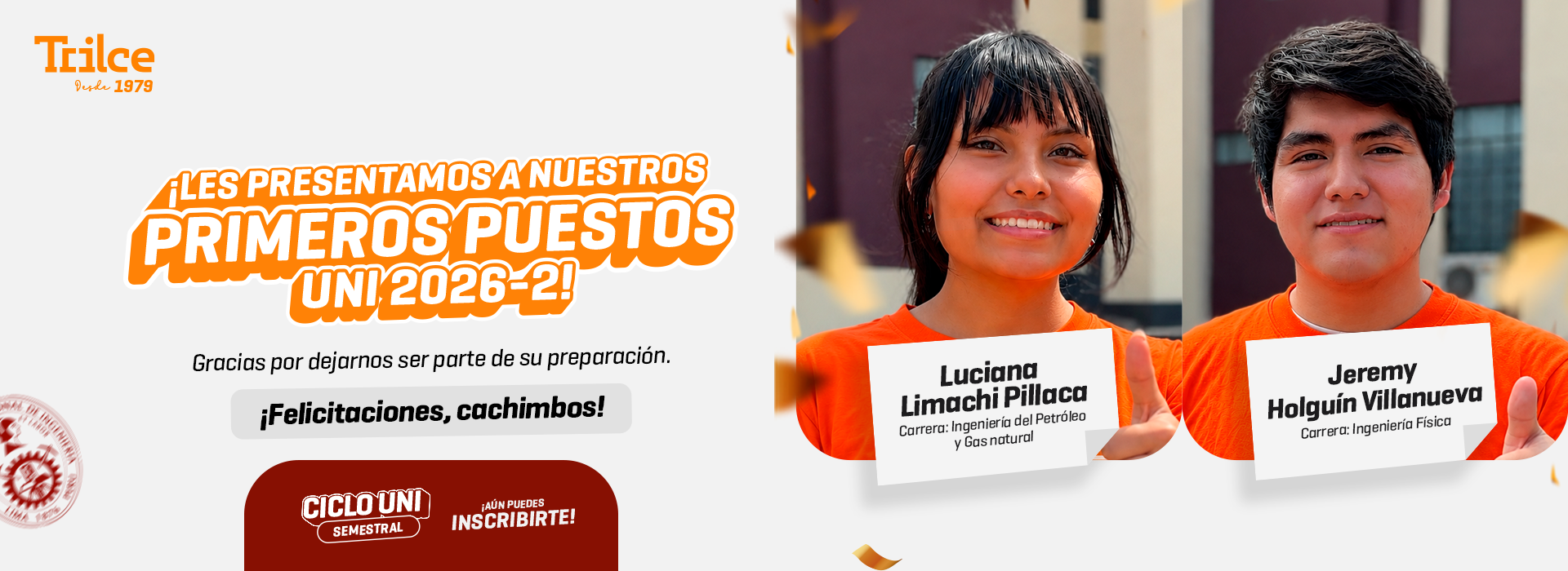 Primeros Puestos UNI 2026-2